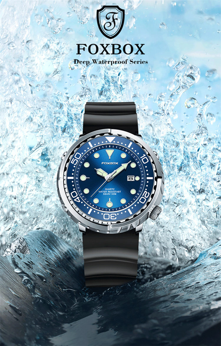 LIGE 0024 - High Quality Custom Logo Man Watch Arrival