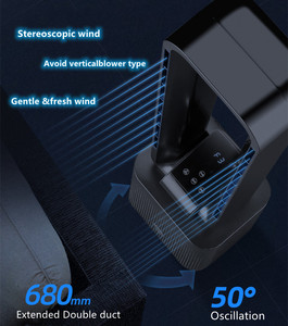 Chất lượng cao không ồn ào an toàn làm mát không khí DC không cánh quạt với máy lọc không khí HEPA không cánh quạt - Product Image 3
