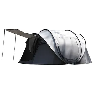 Factory Direct Sales Wholesale Outdoor Camping Tent Equipment Ceiling Combination 1 Second Speed Fully Automatic Ship Type Tent