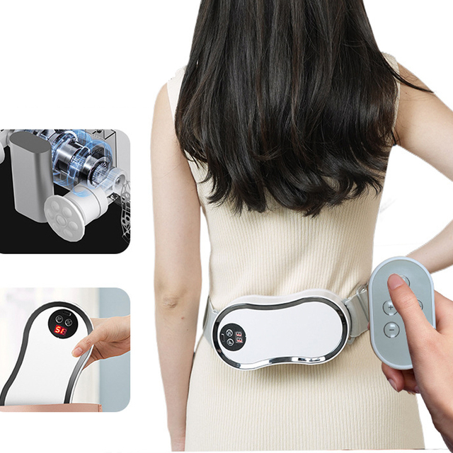 High Quality Adjustable Magnetic Therapy Lumbar Massager Spine Pain Relief Lower Back Stretcher for Waist Application