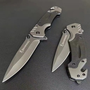 Coltello Pieghevole <span class=keywords><strong>in</strong></span> Acciaio 3CR13 Rivestito <span class=keywords><strong>in</strong></span> Nero di Alta Qualità, Coltello Portatile per Frutta, Sopravvivenza all'Aperto, Affilato, Alta Durezza, da Campeggio - Product Image 3