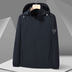 Ropa de protección solar de seda helada para hombres y mujeres, cortavientos con capucha de verano, tela ultrafina transpirable para pesca al aire libre, protección solar. - Product Image 3