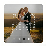 Plaque Spotify personnalisée qui redonne vie à votre chanson préférée, aimant de réfrigérateur musical personnalisé, aimant photo pour réfrigérateur, cadeau pour anniversaire