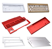Clavier fendu personnalisé Usinage CNC Clavier CNC mécanique en laiton aluminium