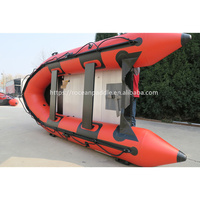 Bateau pneumatique Hypalon Mini Skiff, bateau de pêche Sib, PVC, prix de gros personnalisé bon marché, bateaux pneumatiques avec moteur