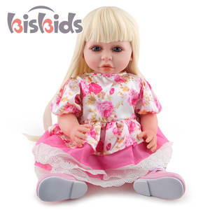 Baby Doll Realista 24 pulgadas 60cm Baby <span class=keywords><strong>Reborn</strong></span> Kit completo de silicona <span class=keywords><strong>Reborn</strong></span> Doll <span class=keywords><strong>para</strong></span> regalo de cumpleaños - Product Image 5