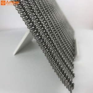 Cortina Metálica Tejida <span class=keywords><strong>de</strong></span> Malla <span class=keywords><strong>de</strong></span> Cables y Varillas Tipo H Resistente para Barandillas <span class=keywords><strong>de</strong></span> Puentes y Protección Arquitectónica - Product Image 1