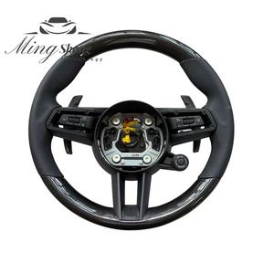 NOUVEAU Volant GT pour Porsche Panamera Macan Cayenne Taycan 718 Cayman GT4 <span class=keywords><strong>RS</strong></span> 911 Carrera Targa 911 <span class=keywords><strong>GT3</strong></span> 911.2 991 992 GT2 - Product Image 1