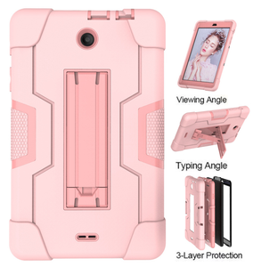 Design de luxe Anti-chute Heavy Duty Étanche Robuste <span class=keywords><strong>Tab</strong></span> 8 pouces étui pour Alcatel 2020 9032W Couverture avec support dur - Product Image 2