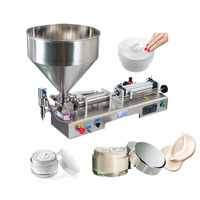 Remplisseuse manuelle de petite taille Remplisseuse d'embouteillage de 5 à 50ml Remplisseuse de liquides et de pâtes pour dentifrice à jus de lait
