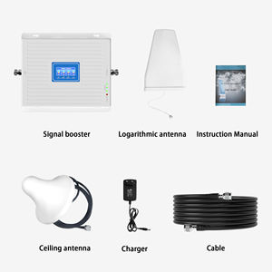 مكبر إشارة الهاتف المحمول 5G، معزز إشارة للهواتف 2G و<span class=keywords><strong>3G</strong></span> و4G، يدعم ترددات 900 و1800 و2100 و2600، متوافق مع شبكات GSM وLTE - Product Image 5