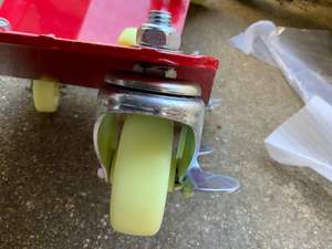 Plateau de déplacement universel en acier <span class=keywords><strong>pour</strong></span> voitures et remorques avec 4 roulettes, 1 pièce, outils de réparation automobile, cric mécanique - Product Image 6