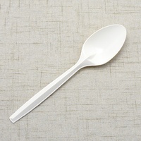 Trendz personnalisé 100% Kit de vaisselle jetable biodégradable compostable écologique Pla en plastique couteau fourchette cuillère ensemble de couverts