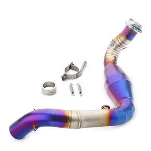 Tubo de Escape para Motocicleta, Tubo de Conexión de Acero Inoxidable para Sistema de Escape Completo para <span class=keywords><strong>BMW</strong></span> G310 <span class=keywords><strong>G310R</strong></span> - Product Image 3