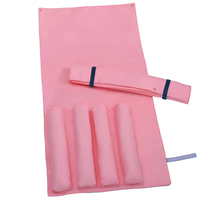 Sac de rangement brodé Mahjong, grande capacité, personnalisé, pour cosmétiques et outils de maquillage, avec compartiments d'organisation