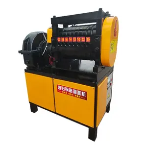 High Efficiency Scrap Steel Bar Rebar Straightening Machine