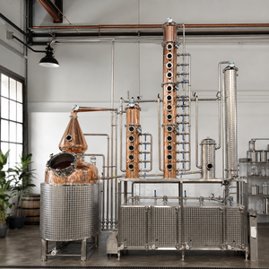 Nuevo Destilador de Alcohol Continuo de 500L, Columna de Destilación de Acero Inoxidable, Equipo de Destilación de Etanol - Product Image 2