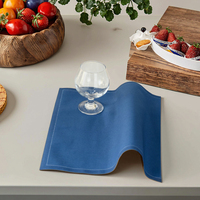 Napperons de table jetables de luxe pour la cuisine raffinée Améliorez l'expérience de vos invités Panier à pain facilement jetable Mariages