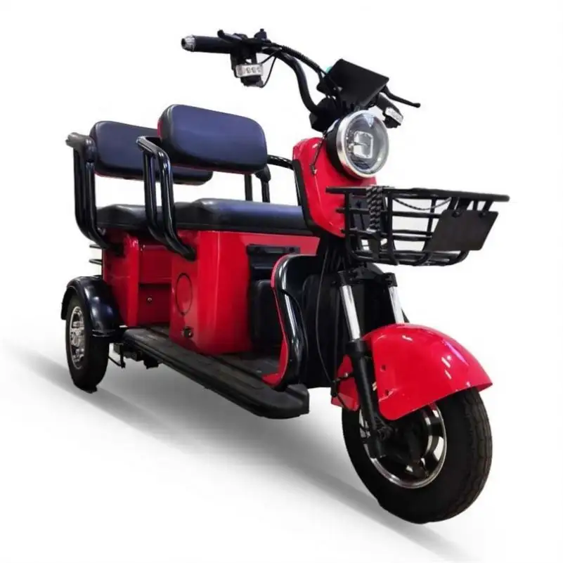 High Quality 32Ah Electrically Operated Tricycle Trike Elektrische Step With Cheap Price