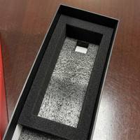 Boîte d'emballage en carton rigide personnalisée pour haut-parleur Bluetooth, boîte cadeau de luxe pour produits électroniques avec insert en éponge