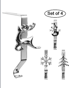 Hot Sale Mantel Christmas Decorative Metal <strong>Stocking</strong> <strong>Holder</strong> - Product Image 3