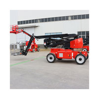 Nouvelle promotion à succès EVERSTAR EAB22J Plateforme élévatrice articulée diesel-électrique autopropulsée de 16m à 35m pour travaux en hauteur