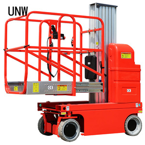 Piattaforma di Lavoro Elevabile Mobile 7.5m 9m 11m, Sollevatore Verticale Elettrico Idraulico Semovente in Lega di Alluminio - Product Image 6