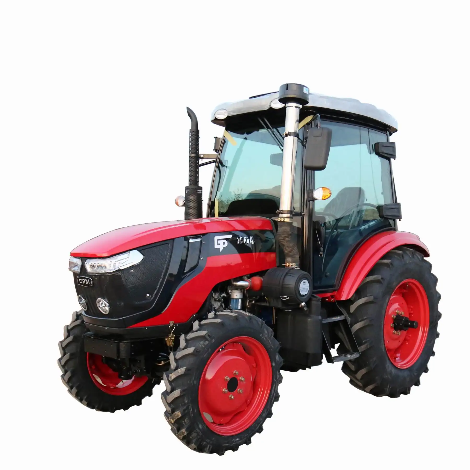 best chinese shandong china new agriculture machine 80hp 4WD agricultural mini farm tractor prices for sale