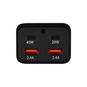 Adaptador <span class=keywords><strong>de</strong></span> corriente GaN <span class=keywords><strong>de</strong></span> 80 vatios y 4 puertos EU PD QC 3,0 tipo C <span class=keywords><strong>cargador</strong></span> rápido <span class=keywords><strong>de</strong></span> pared <span class=keywords><strong>de</strong></span> viaje para ordenador portátil para IPhone 14 <span class=keywords><strong>13</strong></span> 12 <span class=keywords><strong>PRO</strong></span> MAX <span class=keywords><strong>Macbook</strong></span> <span class=keywords><strong>Pro</strong></span> - Product Image 3