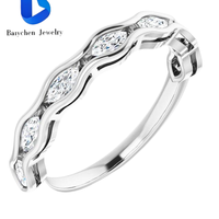Anillo de Diamante Cultivado en Laboratorio con Certificación IGL DEF VVS, Joyería Fina, Oro Rosa Sólido de 18K, Anillos de Compromiso y Boda, Anillo de Diamante de Lujo para Mujer