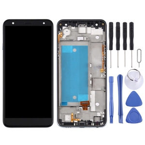 Pantalla TFT LCD para <span class=keywords><strong>LG</strong></span> <span class=keywords><strong>K40</strong></span> LMX420 / X4 2019 / K12 Plus, doble SIM con montaje completo de digitalizador - Product Image 2