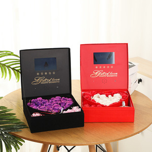 Sang trọng chất lượng cao màn hình LCD <span class=keywords><strong>Video</strong></span> hiển thị hộp cá nhân với in Offset cho Valentine của ngày Quà Tặng tin nhắn cho những người yêu thích - Product Image 1