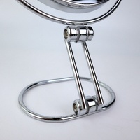 Miroir de maquillage pliable double face en verre pratique et portable de 6 pouces, adapté à la maison et aux voyages