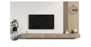 Balom Mobile <span class=keywords><strong>TV</strong></span> <span class=keywords><strong>Armadio</strong></span> in Stile Nordico con Finitura in Legno Chiaro, Contenitore Funzionale per Case Minimaliste, Stand <span class=keywords><strong>TV</strong></span> in Pannello di Legno per Centri Commerciali - Product Image 6