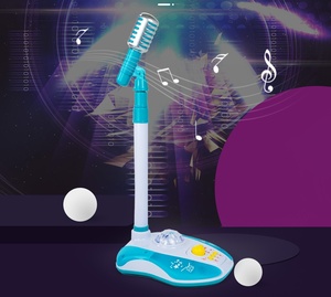 Wholesale Multi-functional Musical Toy Adjustable <b>Stand</b> <b>Microphone</b> Singing Toy Musical Instrument for Kids Portable - Product Image 5