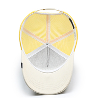 Sombrero de conductor de camión con logotipo personalizado de alta calidad, logotipo estereoscópico de 5 paneles, pegatina de tela bordada, sombrero de papá