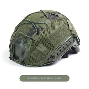 TONMO Housse de <span class=keywords><strong>casque</strong></span> tactique universelle unisexe, respirante, durable, camouflage, pour l'extérieur, best-seller transfrontalier - Product Image 4