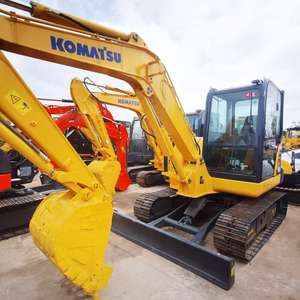 Escavatore cingolato mini <span class=keywords><strong>Komatsu</strong></span> PC56 usato da 5 tonnellate, molto richiesto, per uso agricolo - Product Image 3