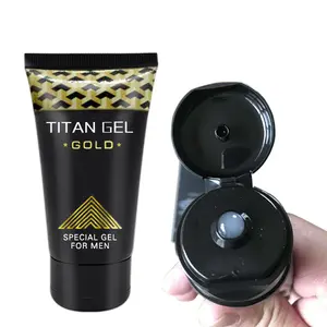 Titan Gel Penis Enlargement Cream Retarder Intim Gel Massage Cream 50ml Cokelife Gold Russia Men Transparent Man OEM Box Time