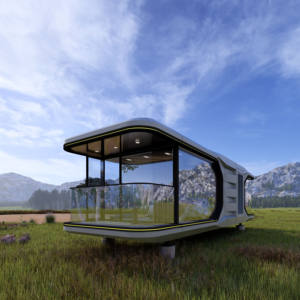 Maisons conteneurs portables Marine Dancer Space Capsule House V9 Gen 6 pour 1er étage 2 3 4 chambres avec cuisine toilettes luxueuses - Product Image 4