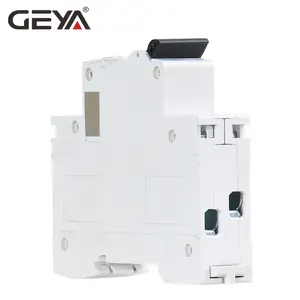 GEYA MCB GYM9N 1P + N 6A 10A 16A 20A 25A 32A 40A 220V 400V AC Mini disjuntor