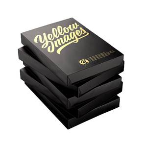 Cajas de Embalaje de Papel Plegables con Logotipo Personalizado Impreso en Lámina Dorada y Laminación Mate - Product Image 1