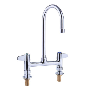 Robinet mitigeur eau chaude et froide avec purificateur d'eau, noyau en laiton, revêtement chromé, commande manuelle - Product Image 1