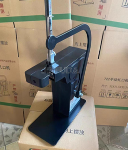 Máquina Manual de sellado de bolsas de plástico para alimentos, máquina de embalaje de bolsas de malla, máquina de atado de bolsas de embalaje de supermercado - Product Image 4