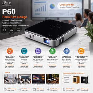 <span class=keywords><strong>Projecteur</strong></span> DLP <span class=keywords><strong>Pico</strong></span> Aome Factory P60, prix compétitif, qualité garantie, 1080P, 80 lumens, garantie de 2 ans, cinéma, AirPlay intégré - Product Image 2