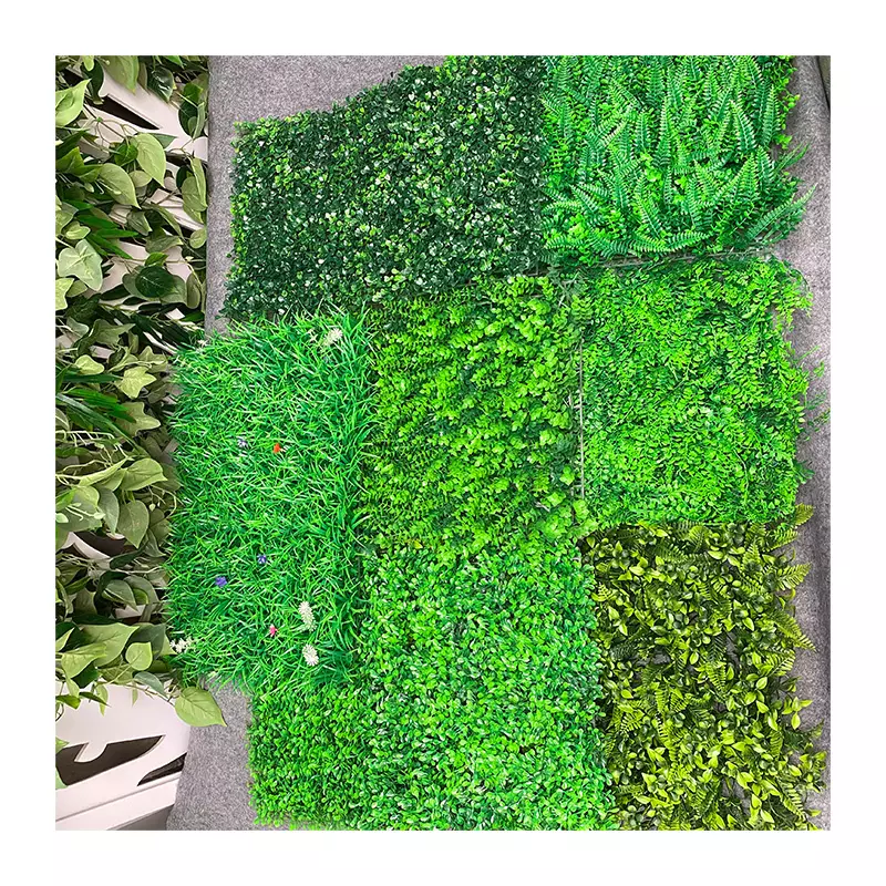 Plant Wall Lawn Grass Wall Artificial