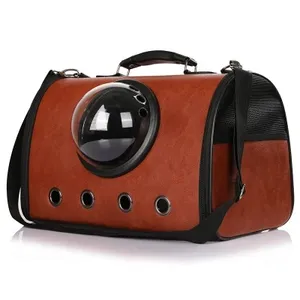 Chat Sac À Dos Designer De Luxe Chien Voyage Sac Espace Capsule Bulle Transparent Portable Pet Carrier