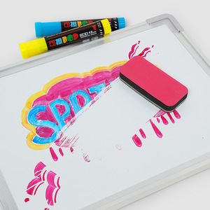 Pop xóa được bảng trắng đánh dấu cho graffiti bảng phấn và bảng đen bơm lại với công suất lớn set12 màu sắc bút đánh dấu - Product Image 6