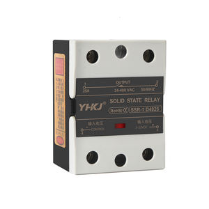 Relé de estado sólido abatible 1/2 25A 10A Monofásico 60DA 80A 100A DC Controlado AC DC-AC - Product Image 3