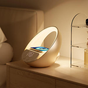 Wholesale Multifunctional Wireless <b>Charger</b> - Wake-up Light, Speaker, Fast Wireless <b>Charger</b> & Ambient Light - Product Image 1